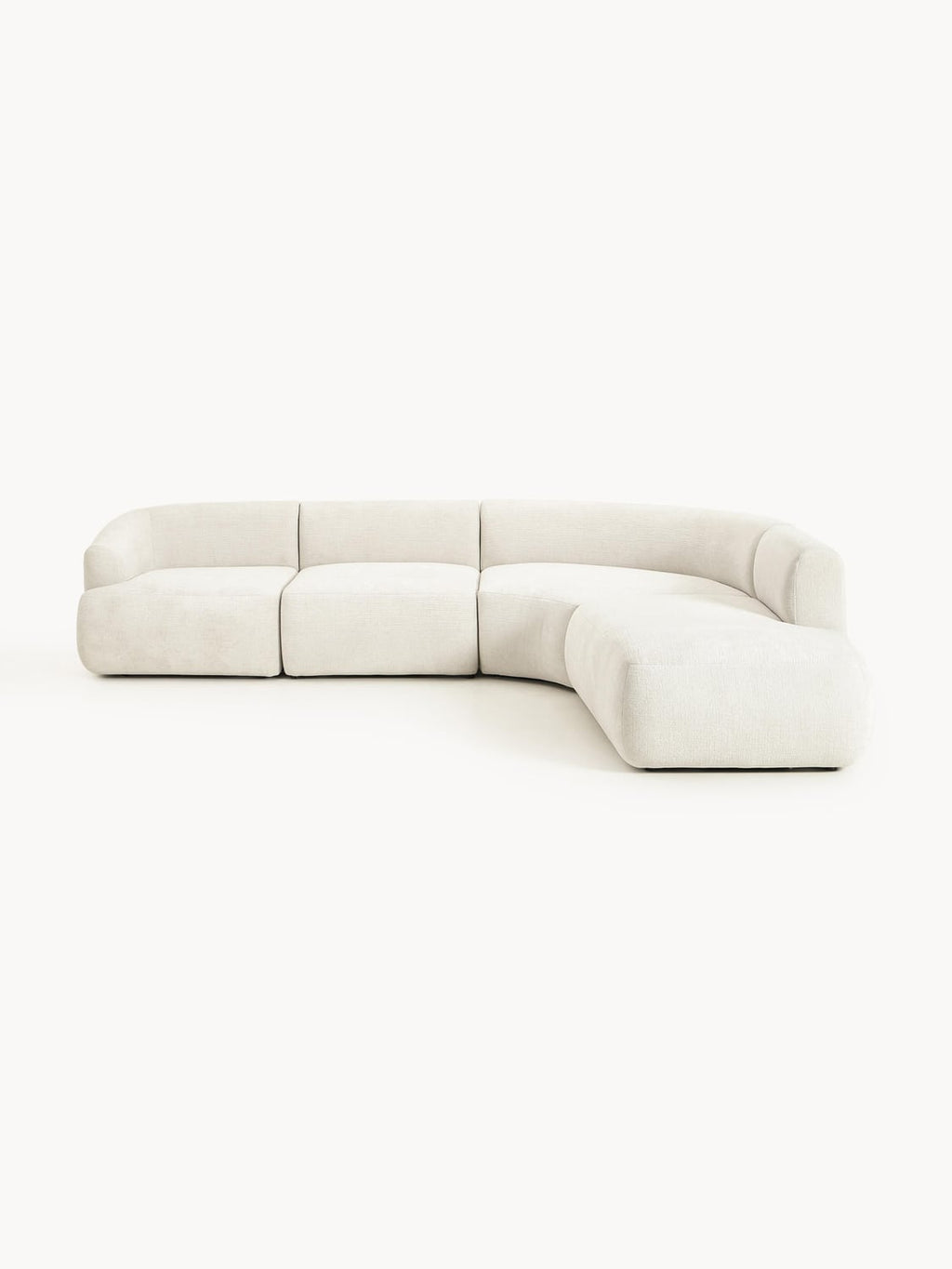 Sofia Modular Corner Sofa (4-seater) — Cream
