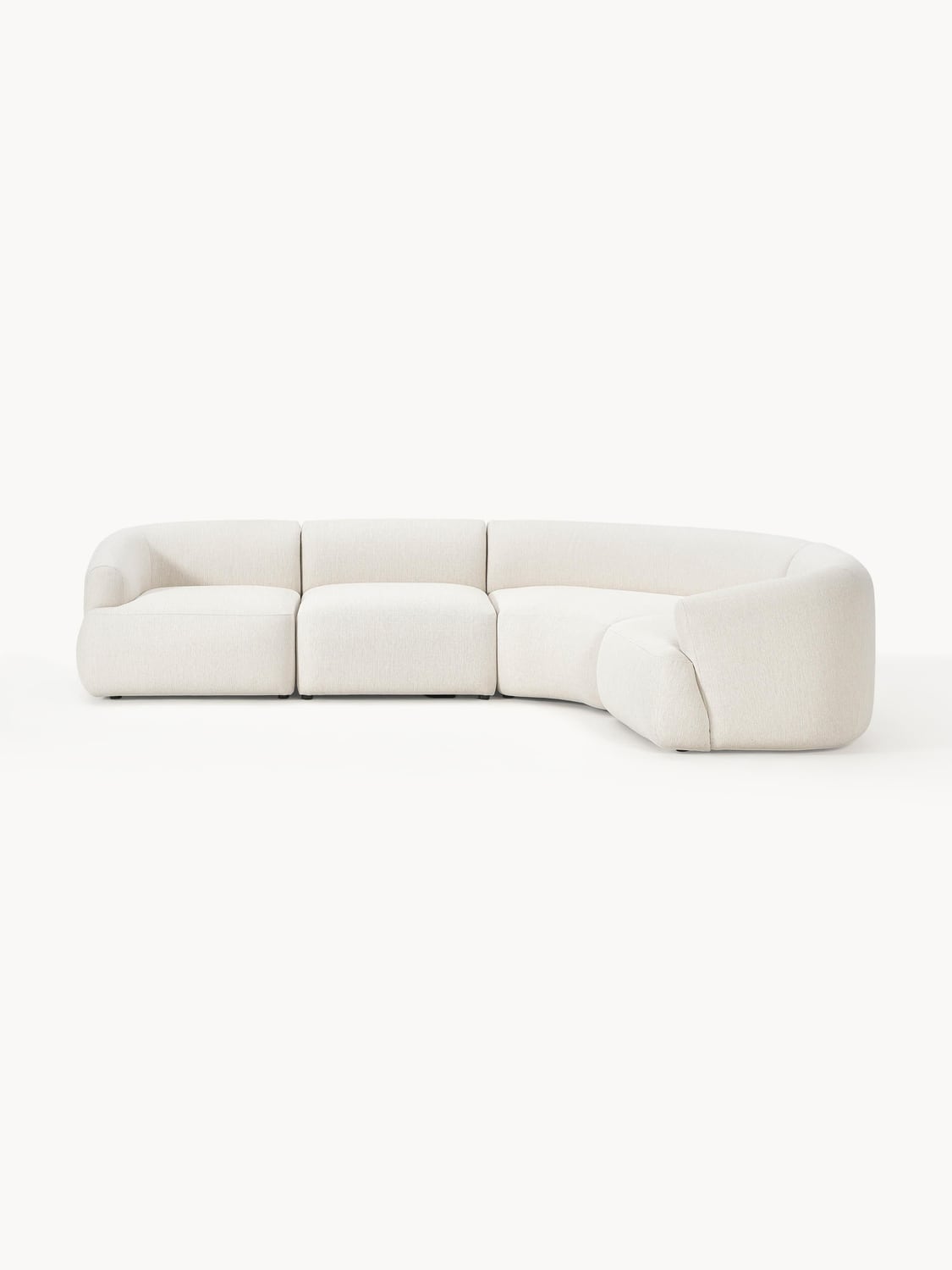 Sofia Modular Corner Sofa (4-seater) — Alabaster