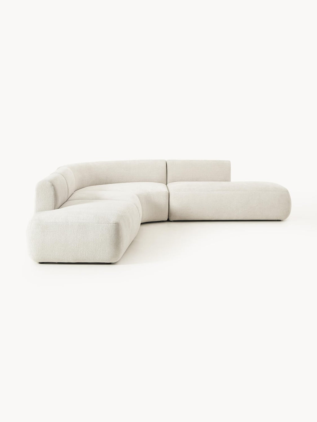 Sofia Modular Corner Sofa (4-seater) — Bone White