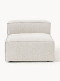 Lennon Middle Module in Bouclé — Light Grey