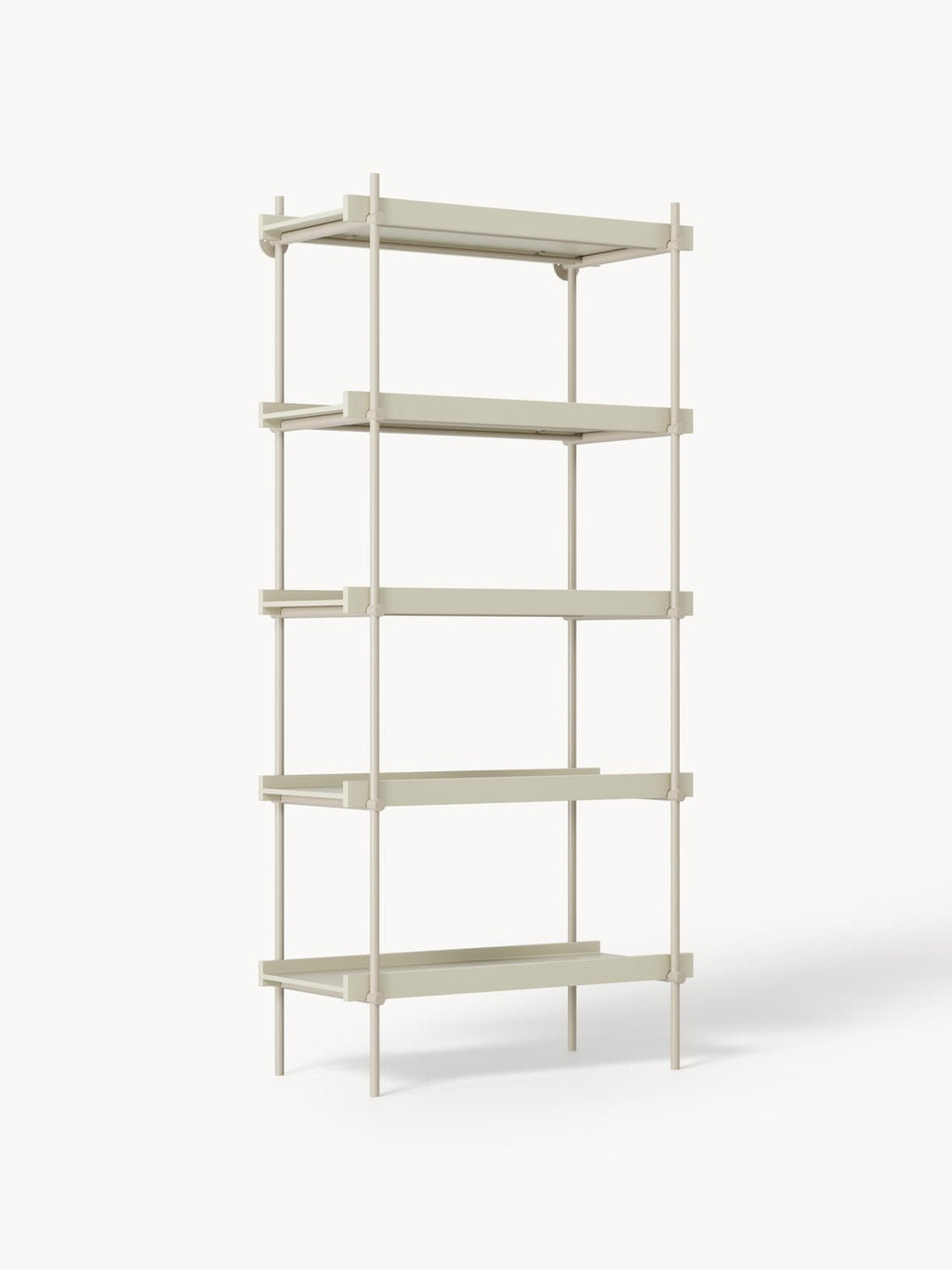 Rio Tall Shelving Unit — Off-White