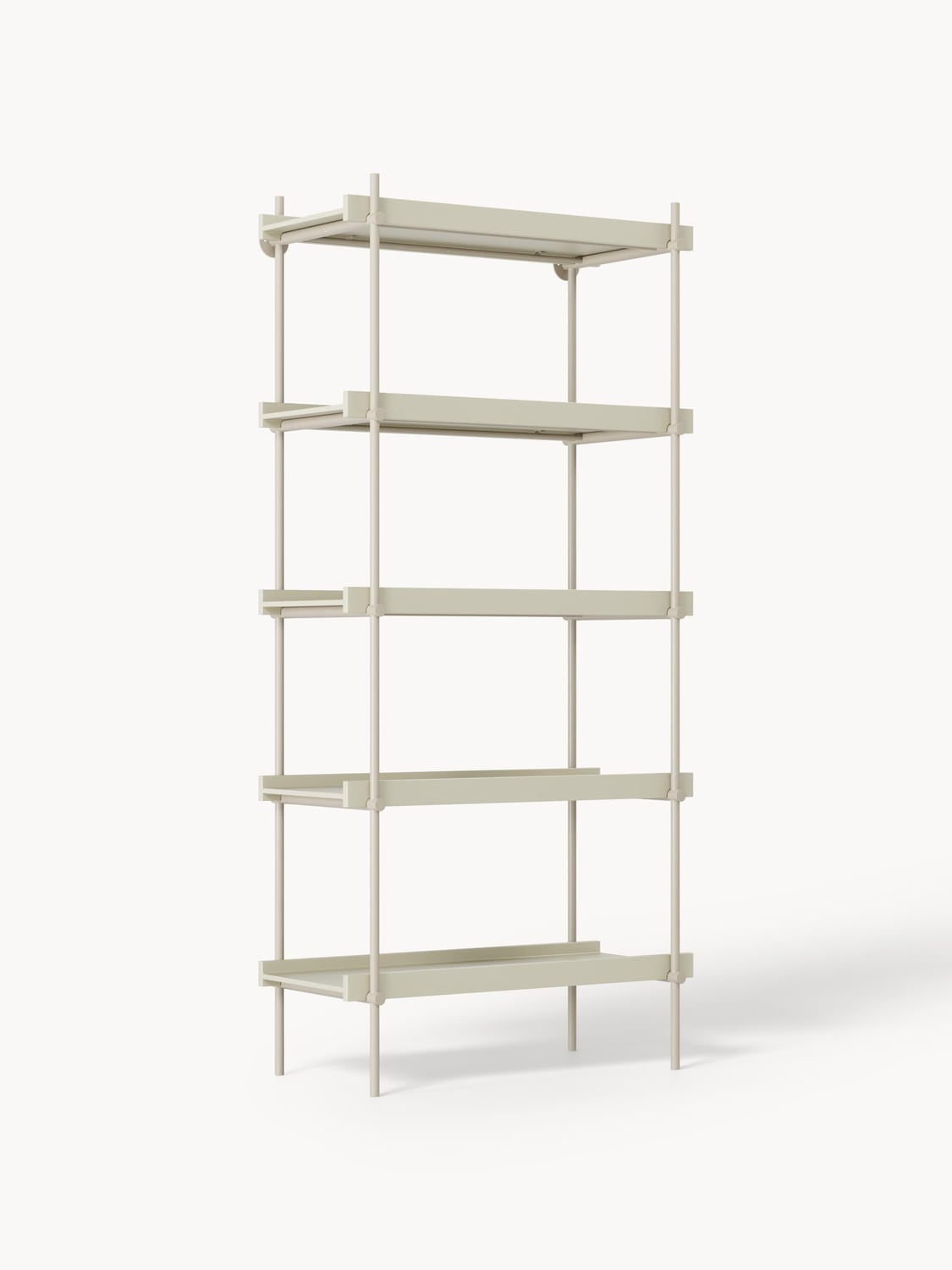 Rio Tall Shelving Unit — Off-White