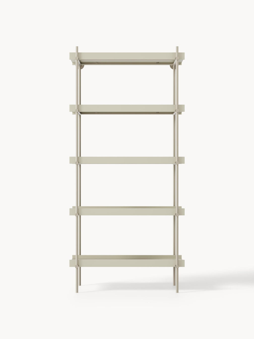 Rio Tall Shelving Unit — Off-White