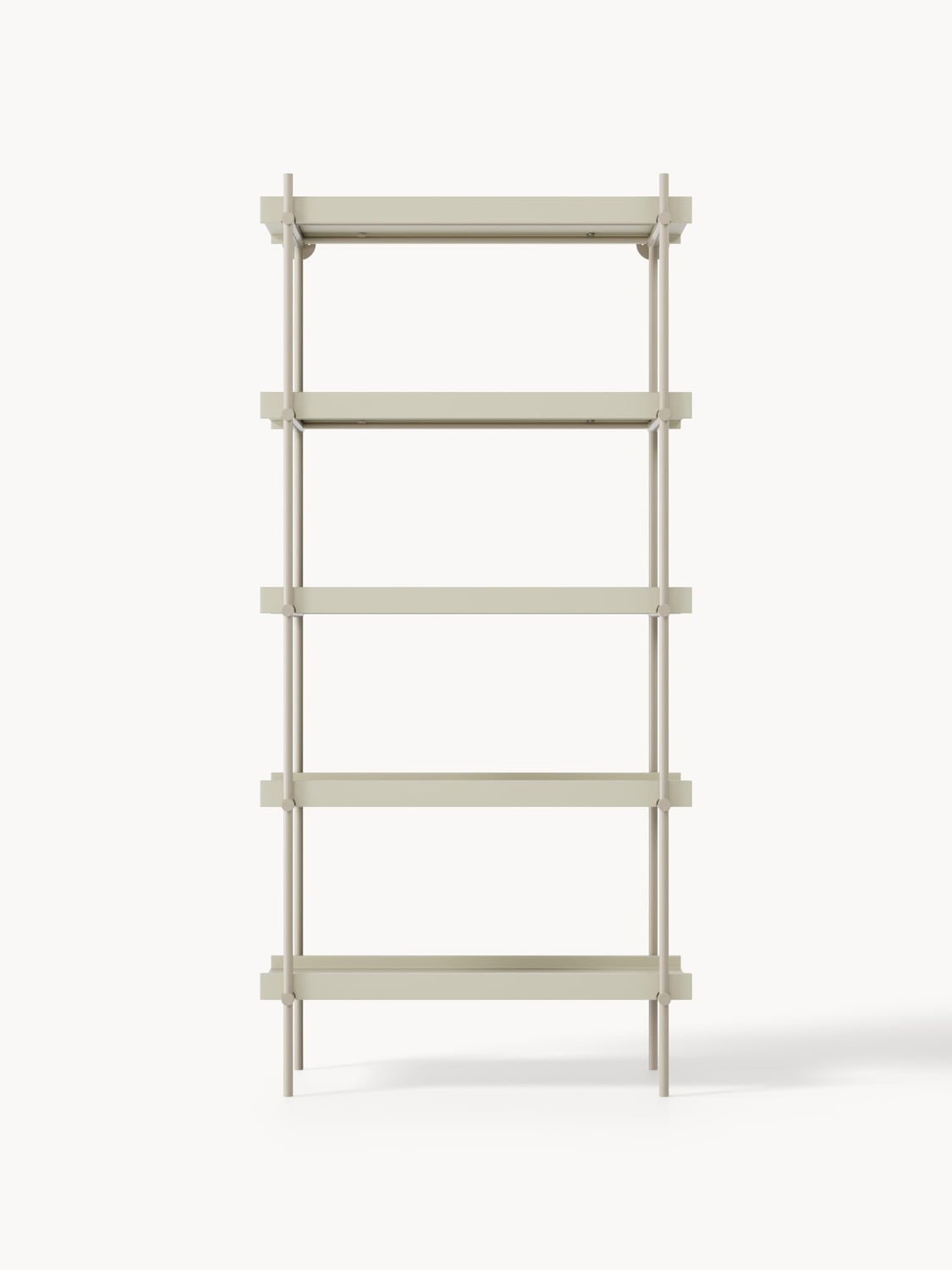 Rio Tall Shelving Unit — Off-White
