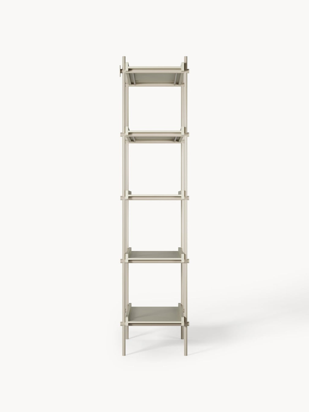 Rio Tall Shelving Unit — Off-White