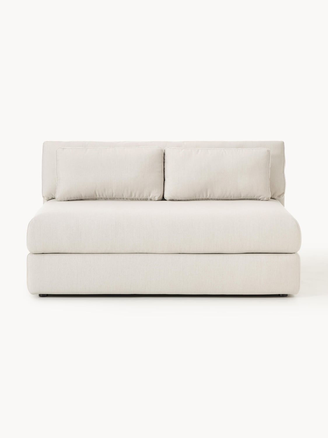 Rabea Modular Garden Sofa (2-seater) — Light Grey