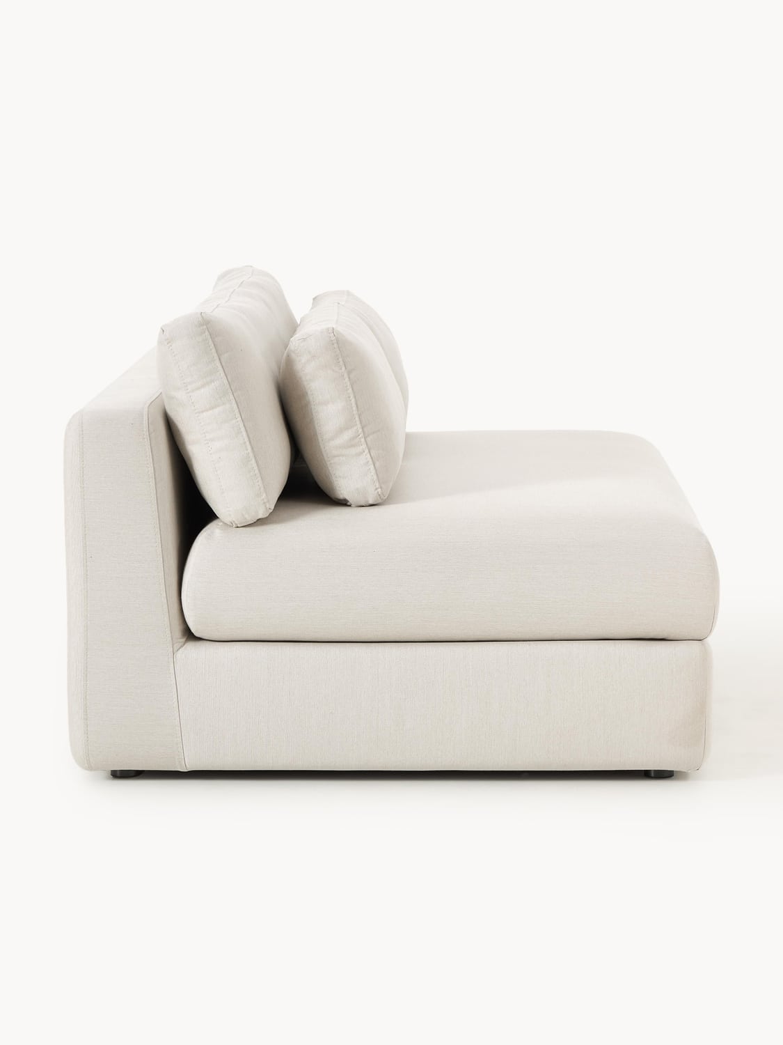 Rabea Modular Garden Sofa (2-seater) — Light Grey
