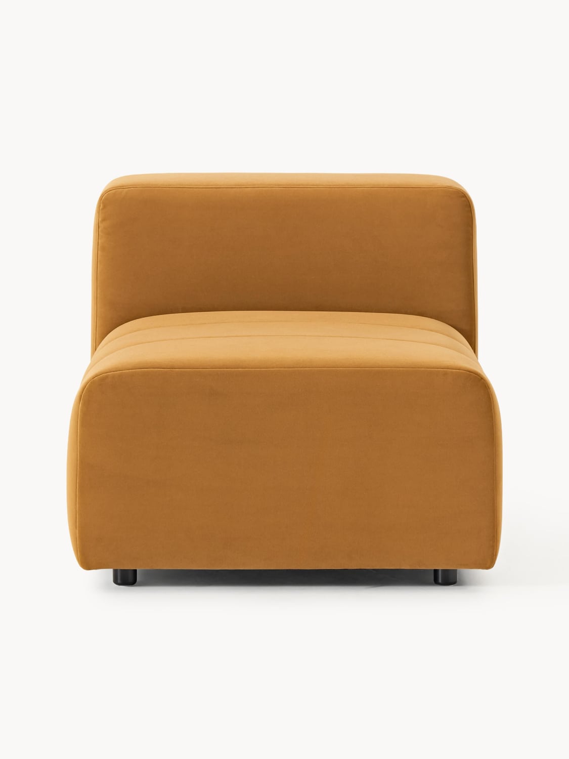 Lena Velvet-Middle Module — Caramel
