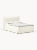 Viola Box-Spring Bed — Off-White