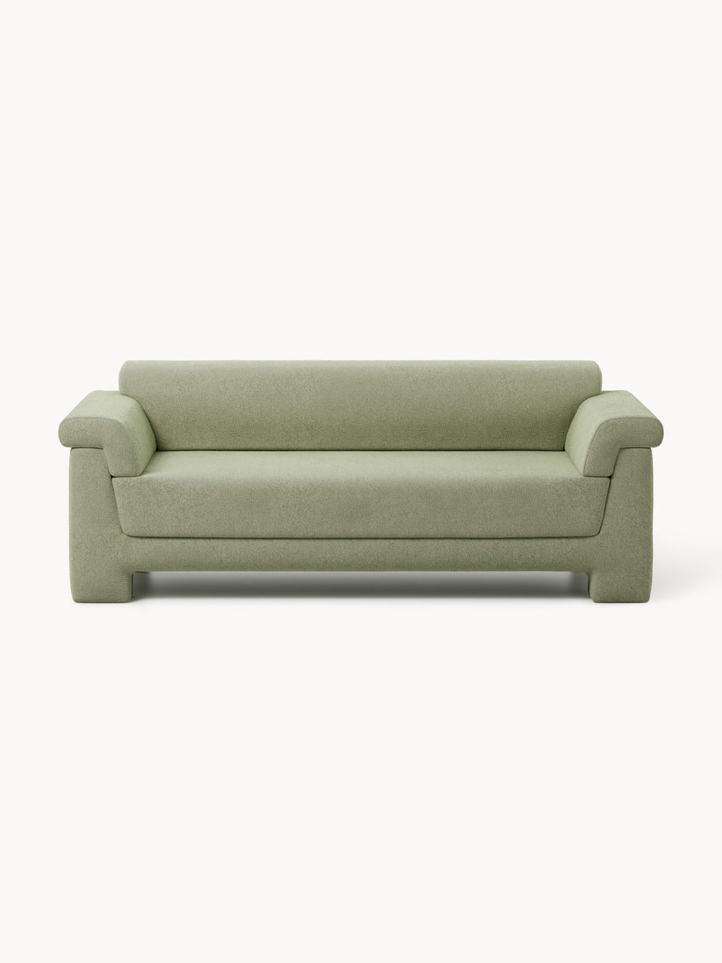 Atlas Bouclé Sofa (2-seater) — Taupe
