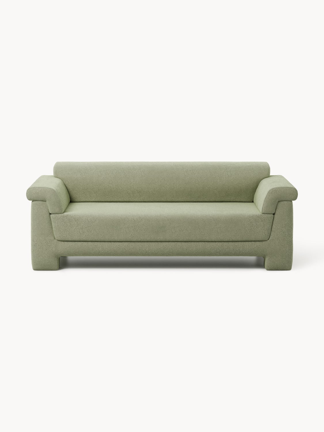 Atlas Bouclé Sofa (2-seater) — Taupe