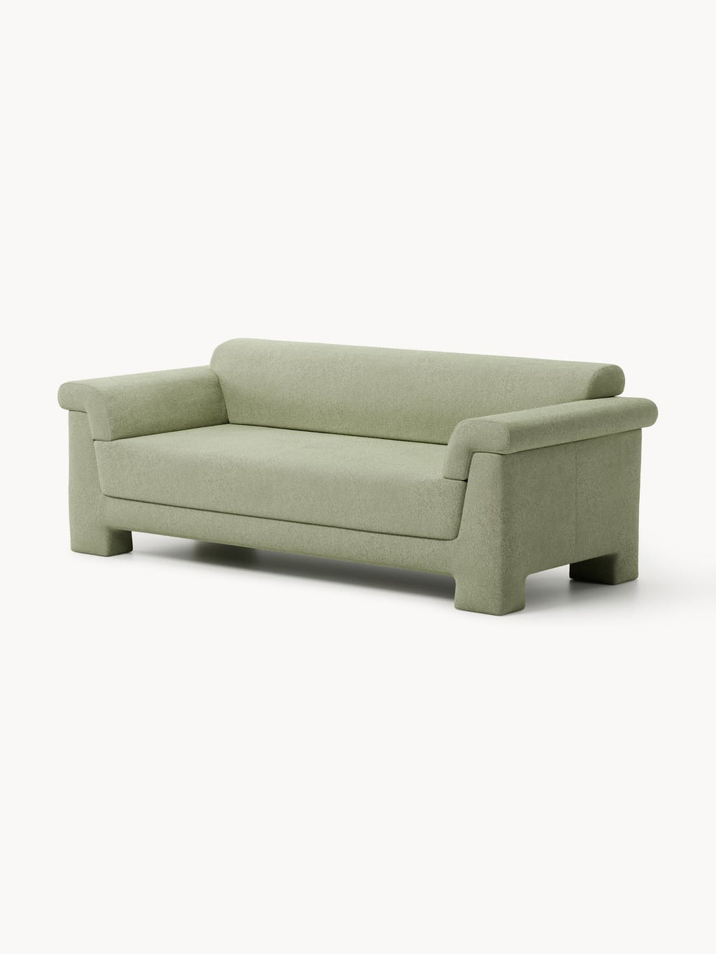 Atlas Bouclé Sofa (2-seater) — Taupe