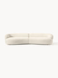 Alba Sofa (4-seater) in Teddy Faux Fur