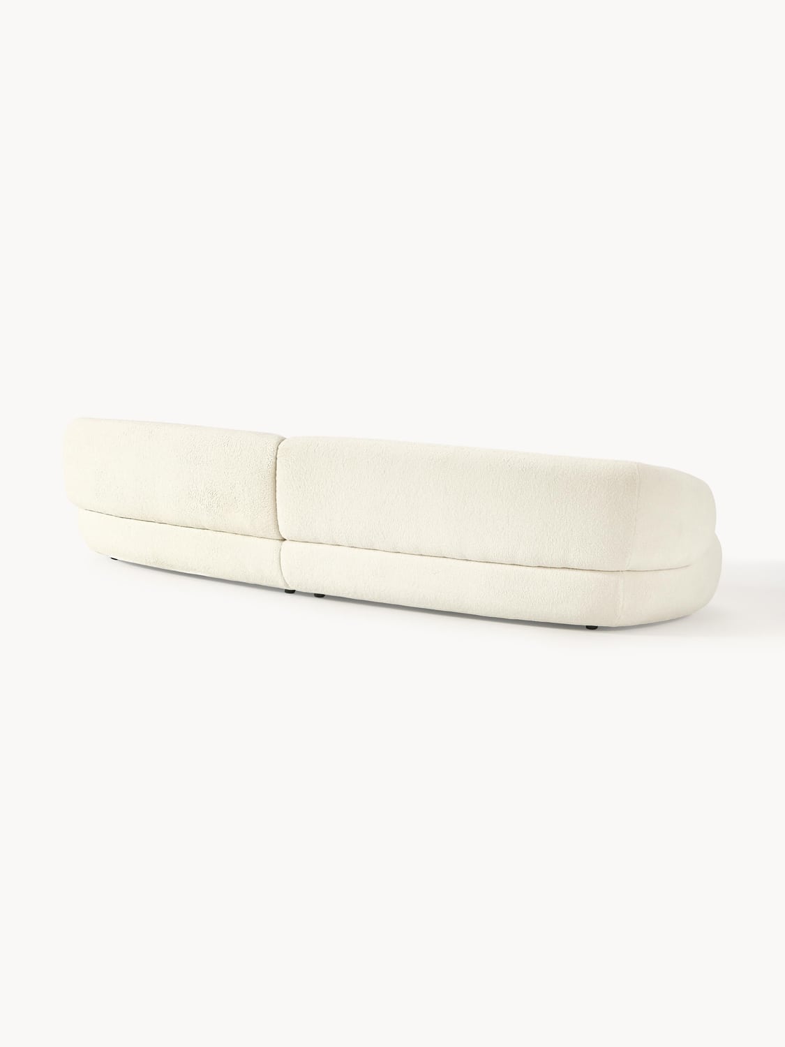 Alba Sofa (4-seater) in Teddy Faux Fur