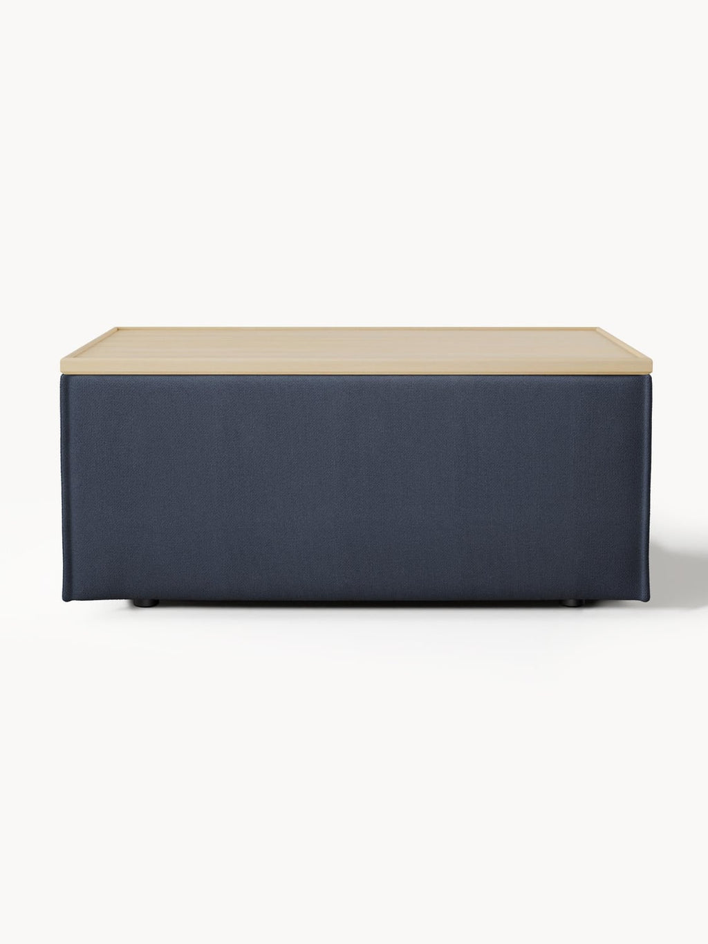 Lennon Sofa Ottoman with Storage — Storm Grey