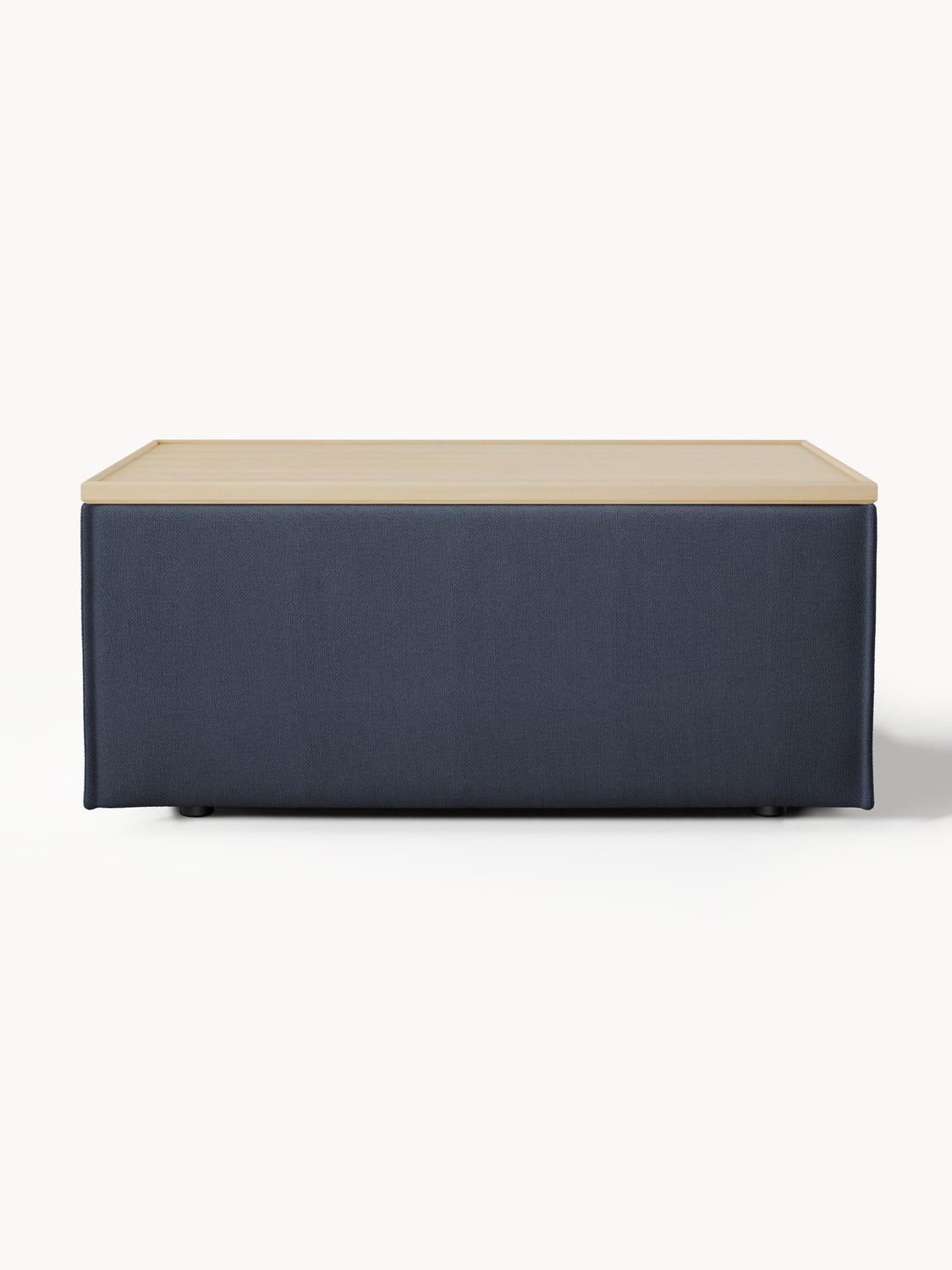 Lennon Sofa Ottoman with Storage — Storm Grey