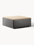 Lennon Sofa Ottoman with Storage — Iron Grey