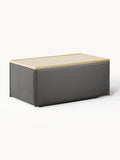 Lennon Sofa Ottoman with Storage — Shadow Grey