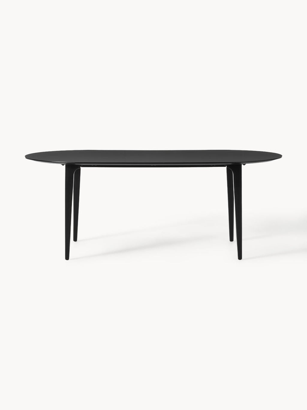 Archie Oval Dining Table in Solid Mango Wood, 200 x 100 cm