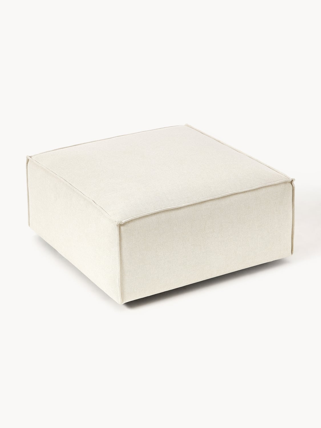 Lennon Sofa Ottoman — Light Grey