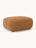 Sofia Bouclé Ottoman — Caramel