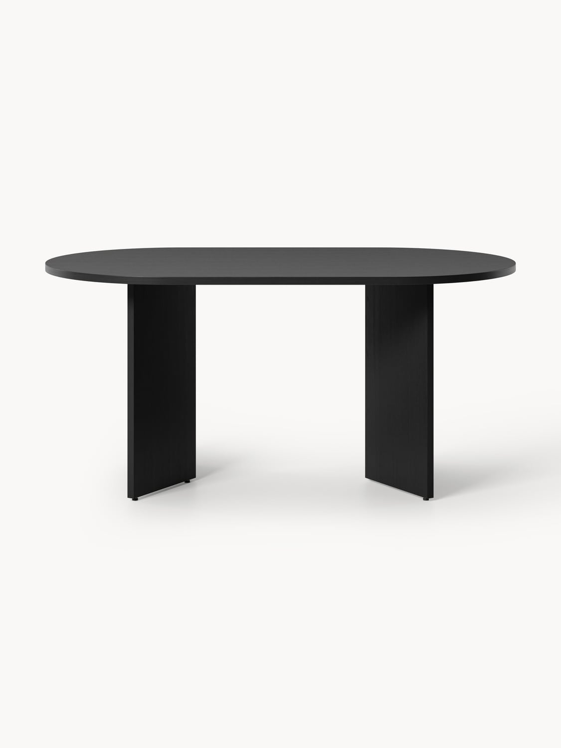Toni Oval Wood-Dining Table, 200 x 90 cm