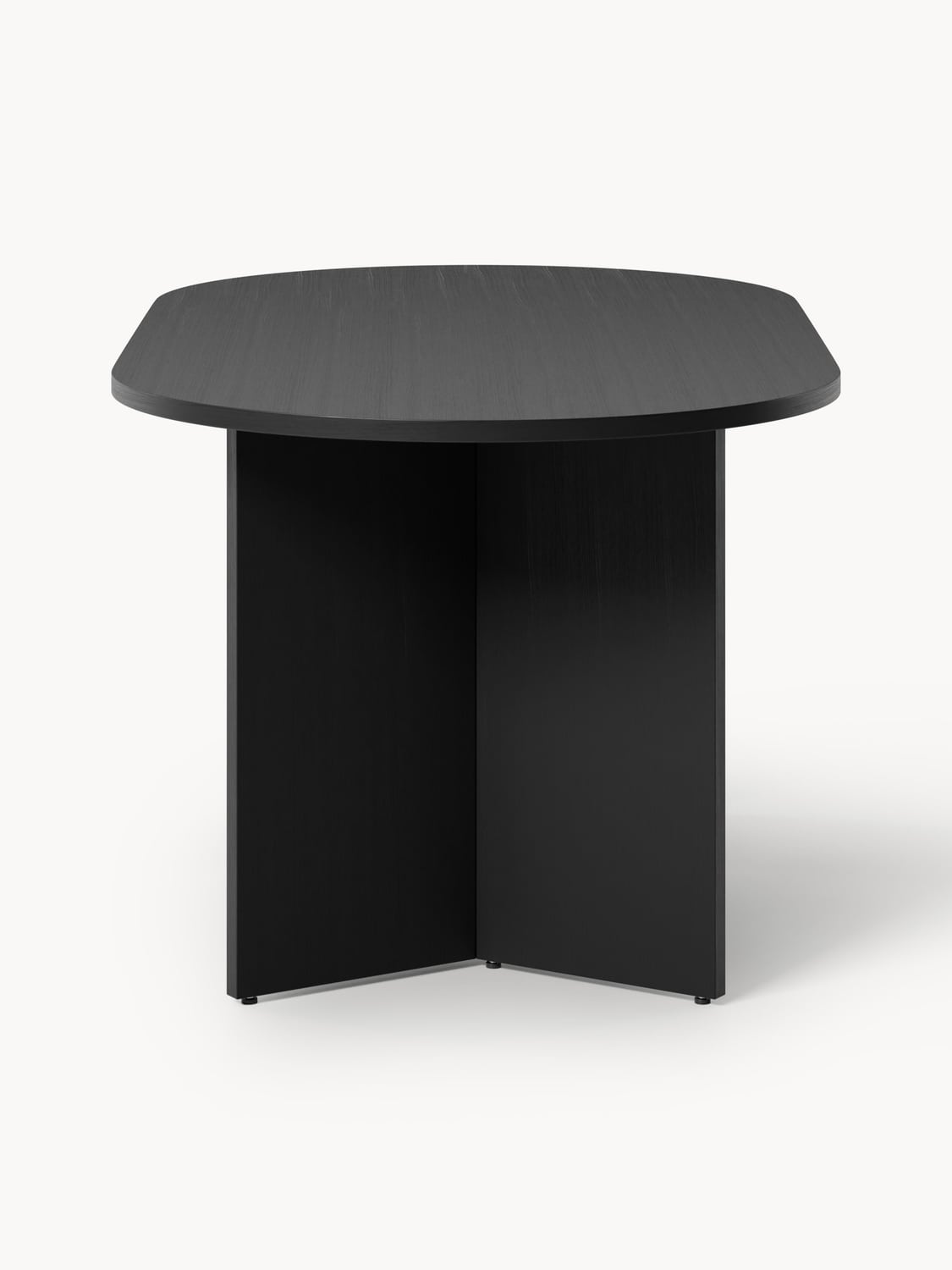 Toni Oval Wood-Dining Table, 200 x 90 cm