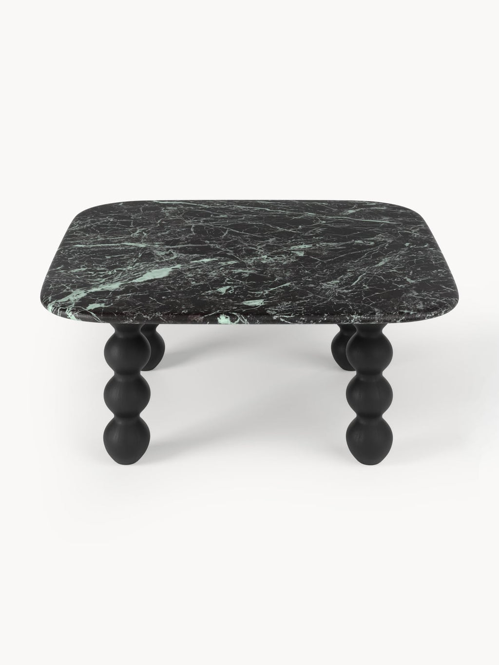 Lyndi Marble-Coffee Table with Oak Legs — Taupe