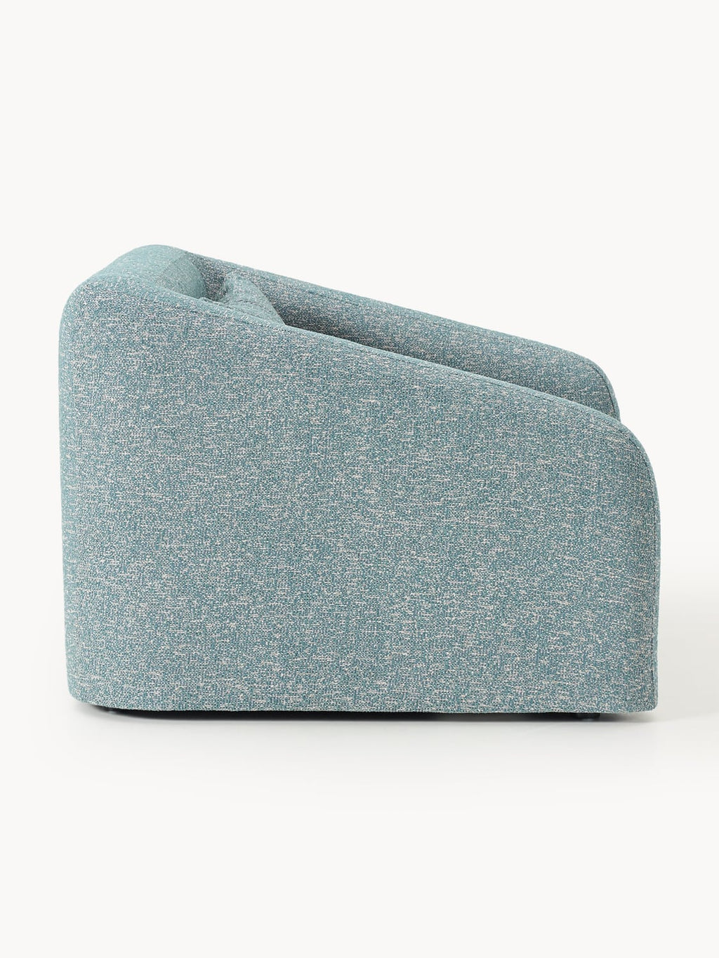 Eliot Bouclé-Sleeper Chair — Grey