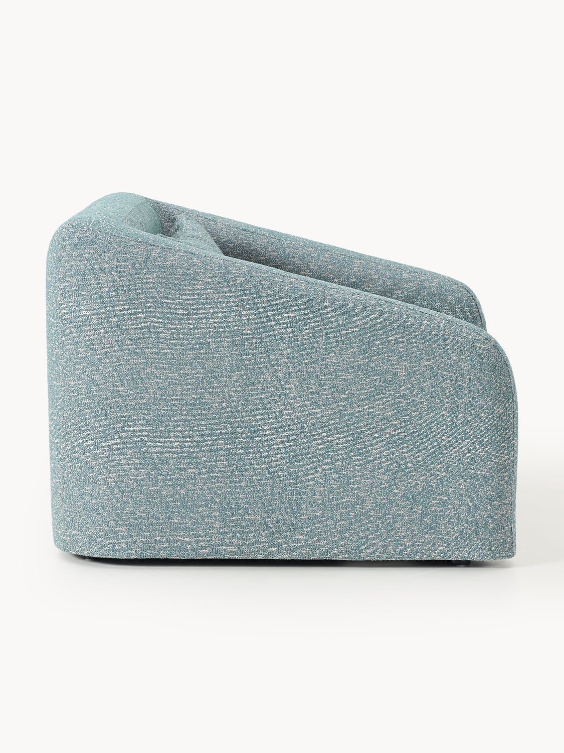 Eliot Bouclé-Sleeper Chair — Grey