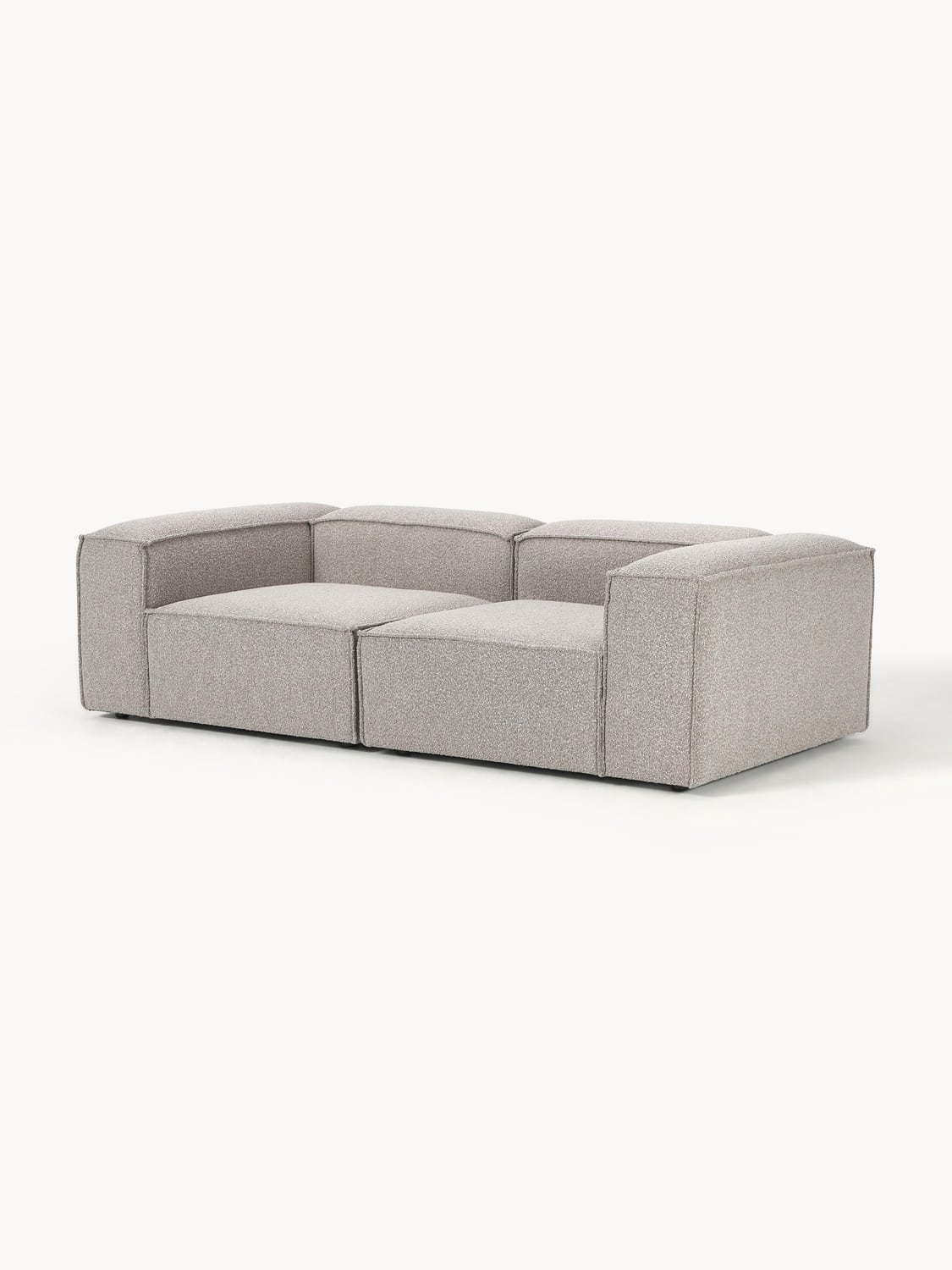 Lennon Modular Sofa (3-seater) in Bouclé — Sage