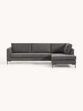 Luna Corner Sofa — Dark Grey