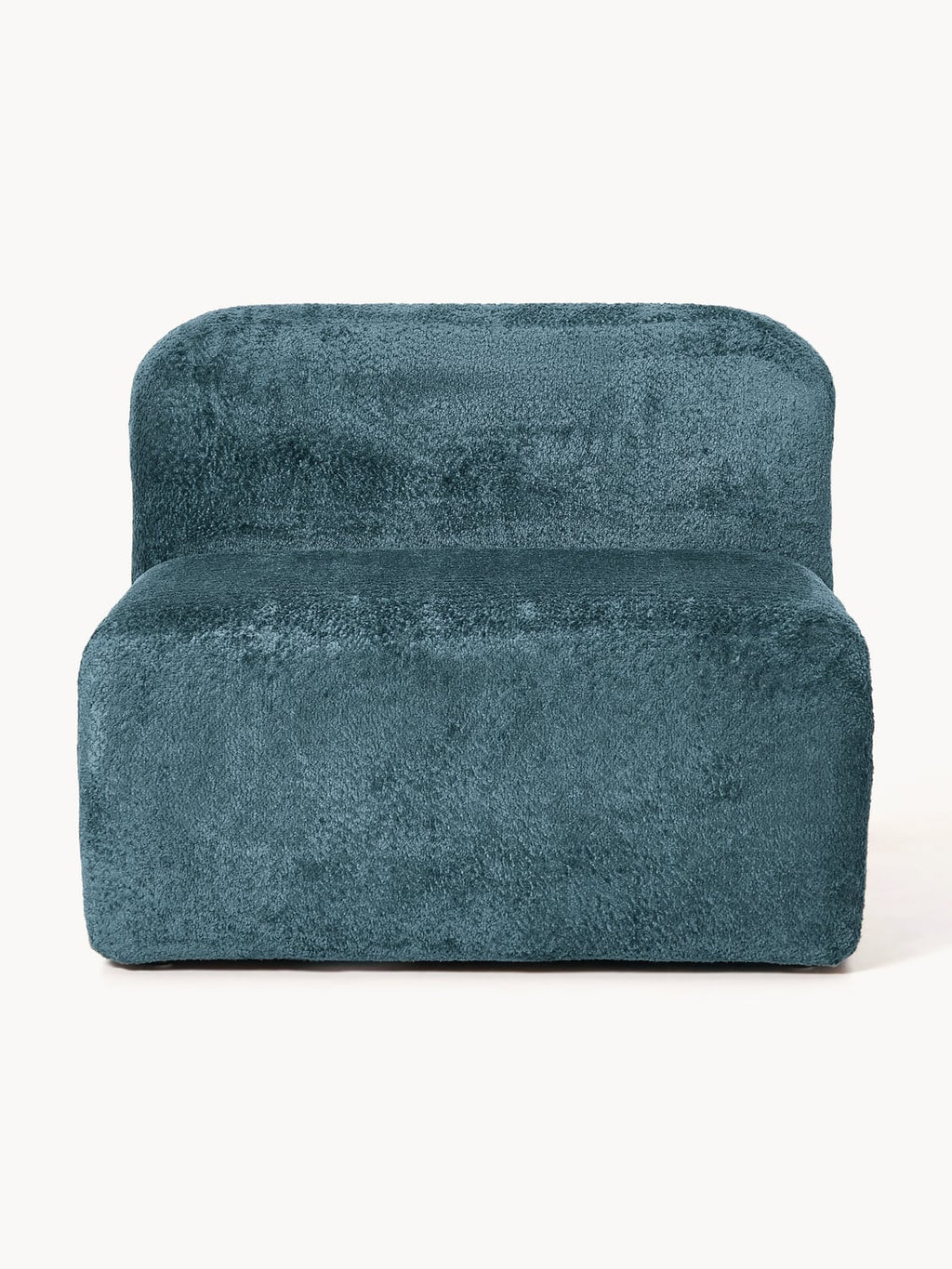 Wolke Teddy Bouclé Middle Module — Petrol