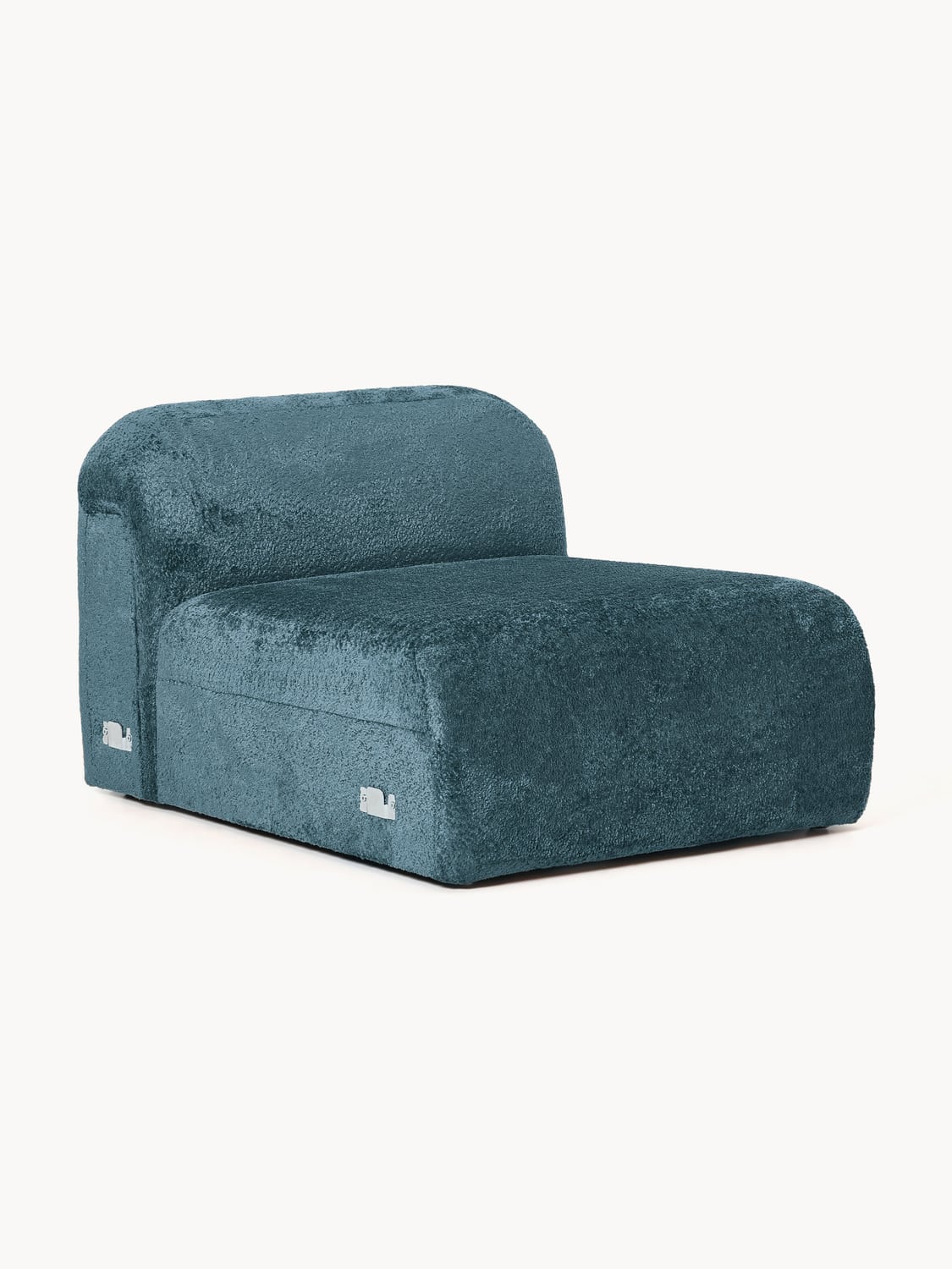 Wolke Teddy Bouclé Middle Module — Petrol