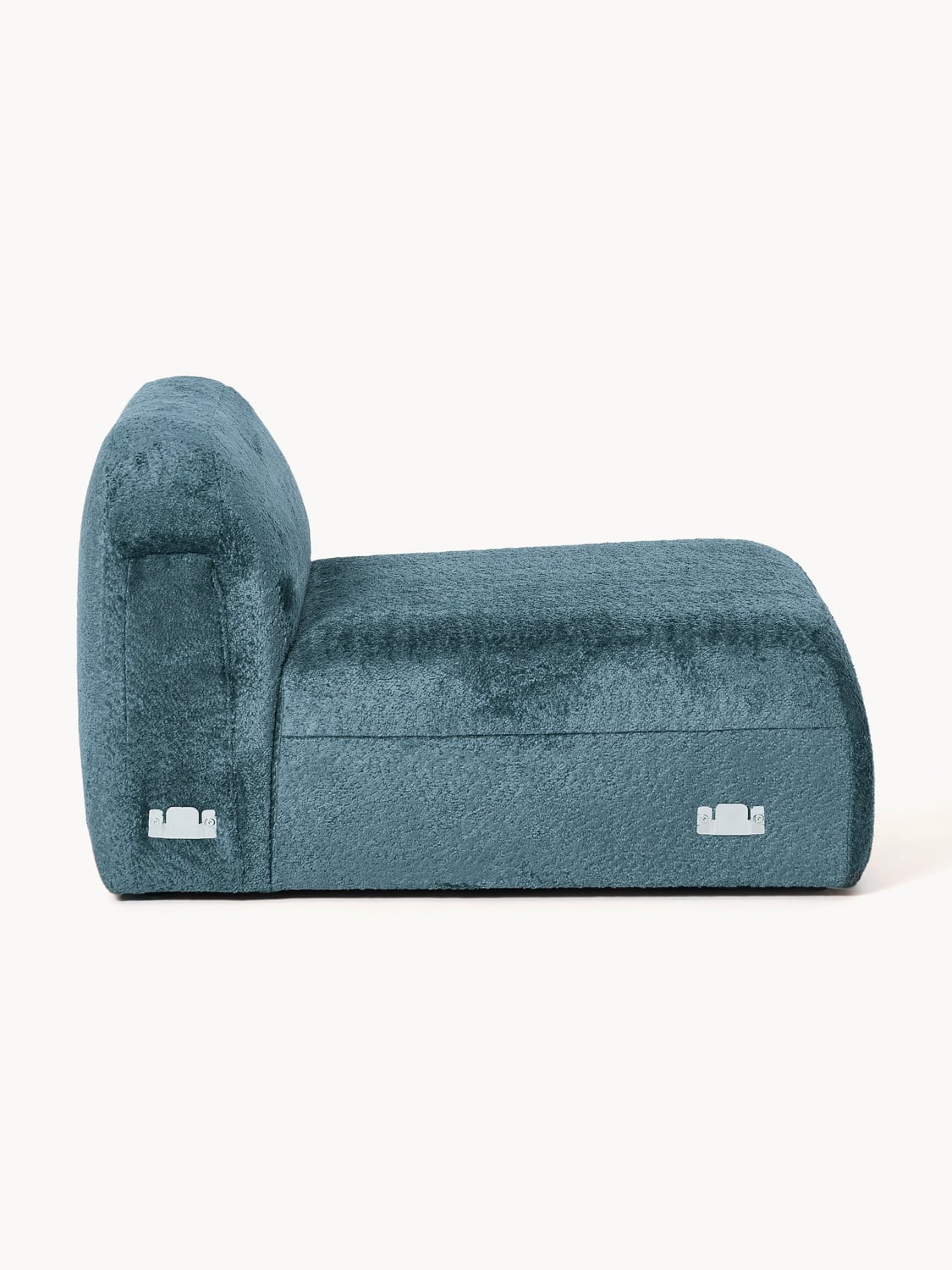 Wolke Teddy Bouclé Middle Module — Petrol