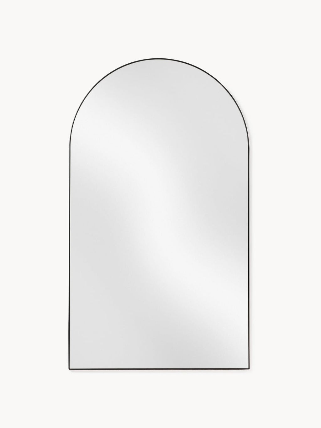 Finley Large Leaning Mirror — Off-White