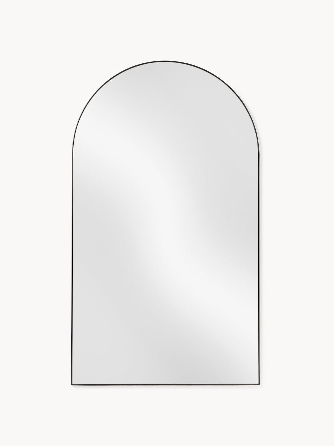 Finley Large Leaning Mirror — Off-White