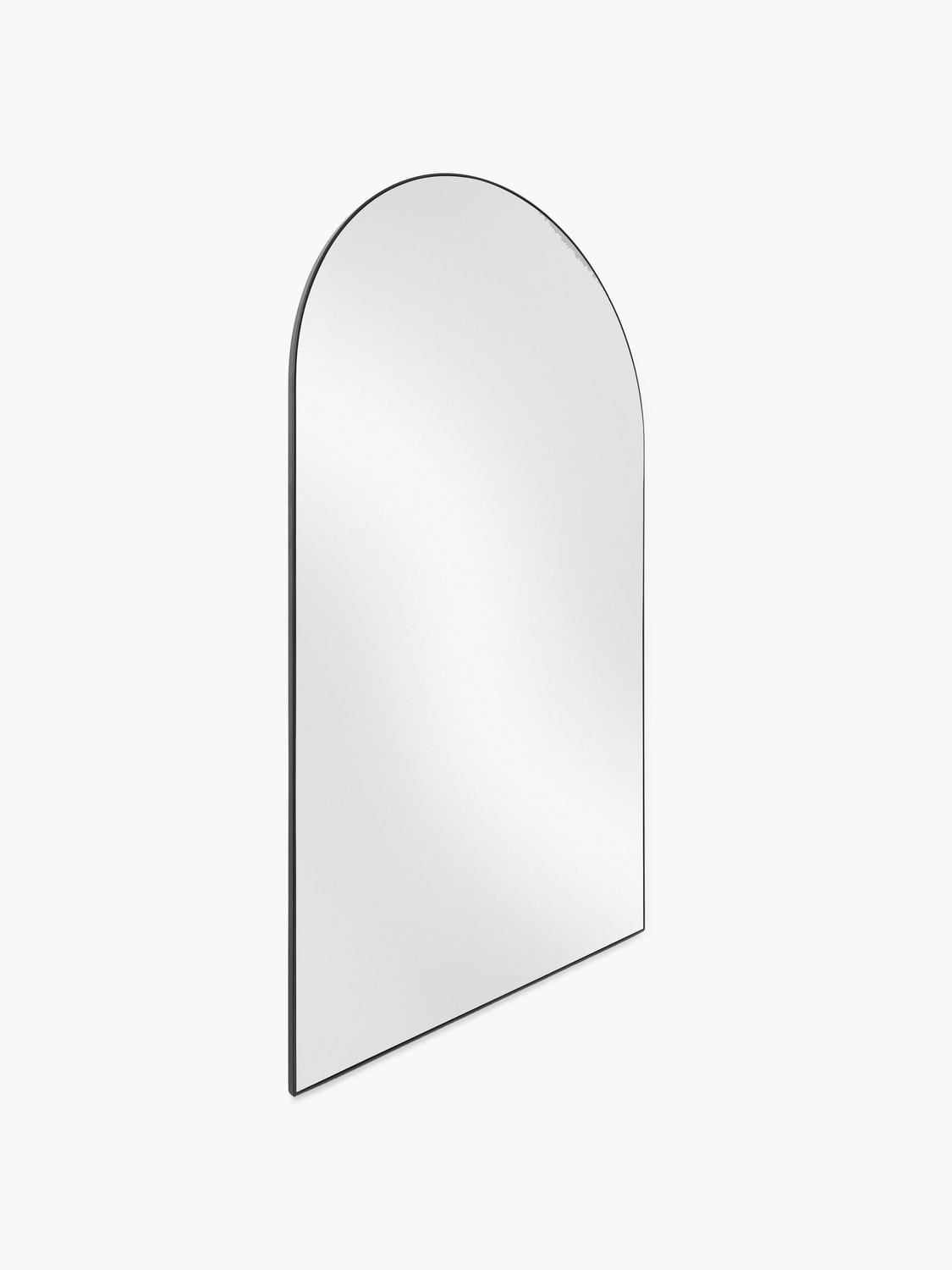 Finley Large Leaning Mirror — Off-White