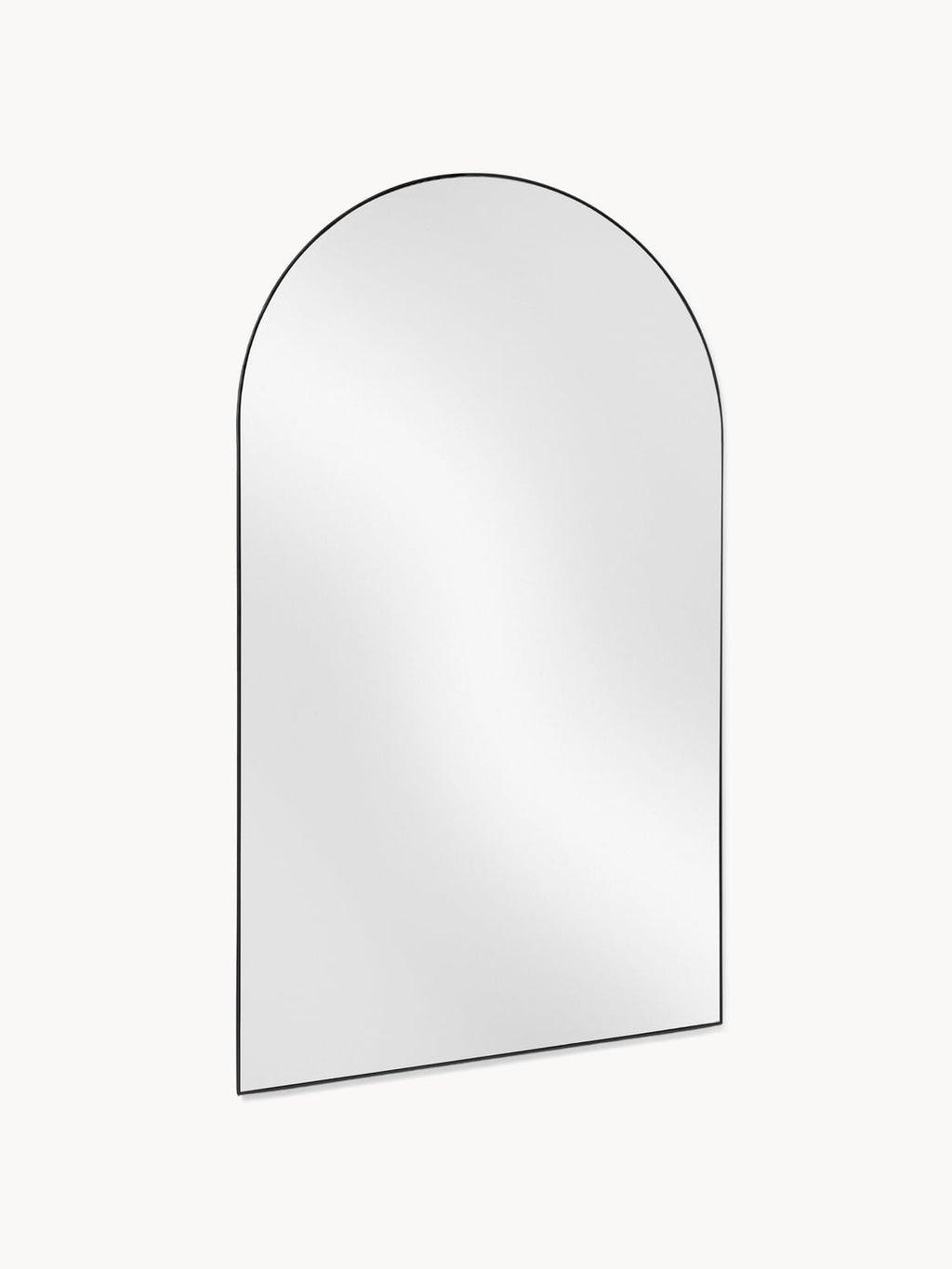 Finley Large Leaning Mirror — Off-White