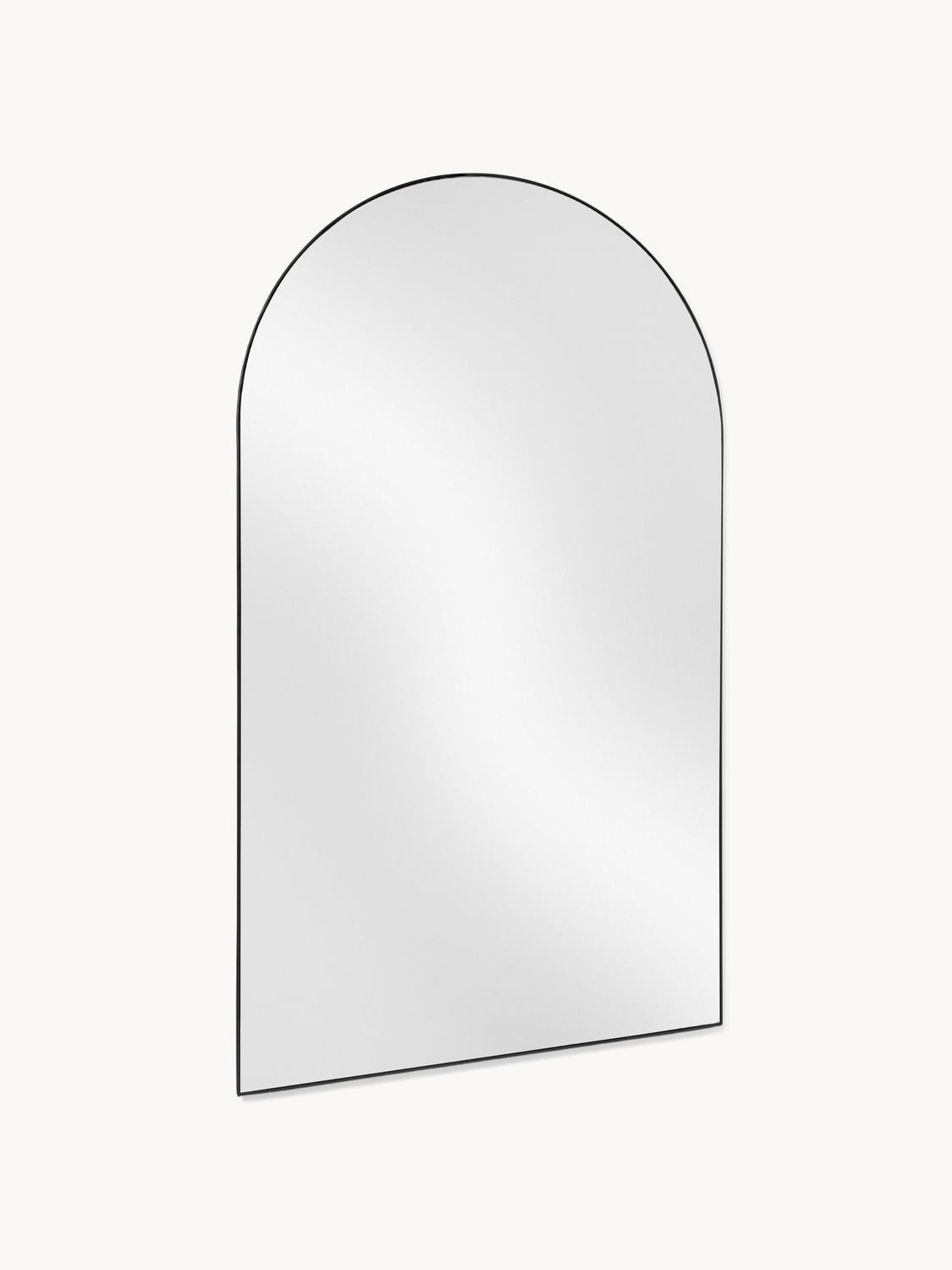 Finley Large Leaning Mirror — Off-White