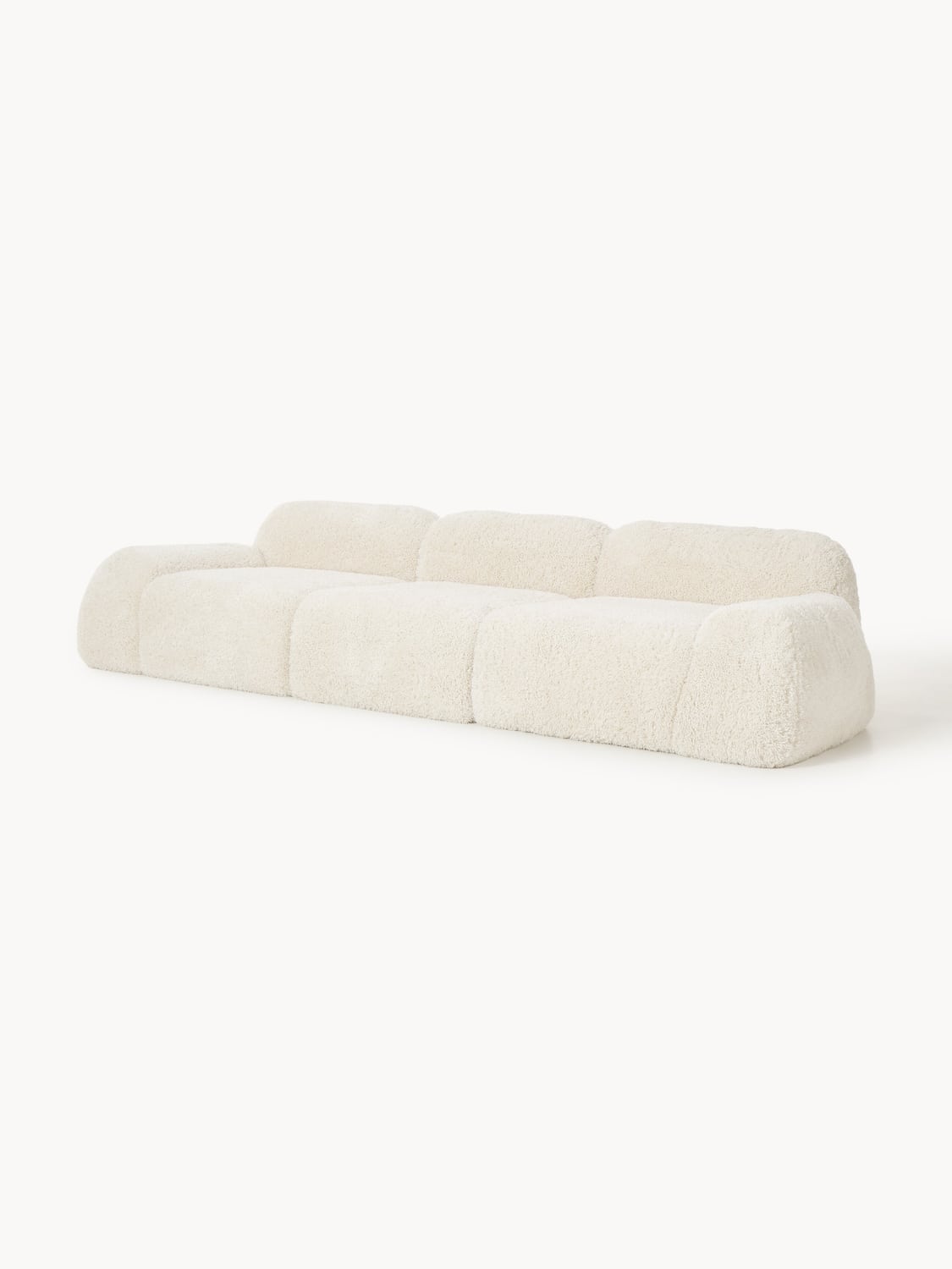 Wolke Modular Teddy-Sofa (4-seater)