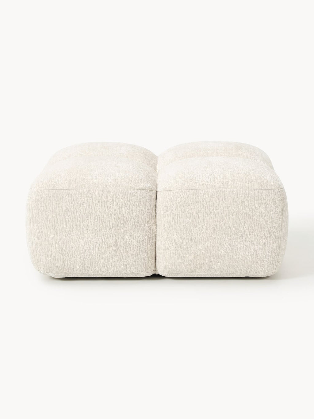 Tayla Sofa Ottoman — Off-White