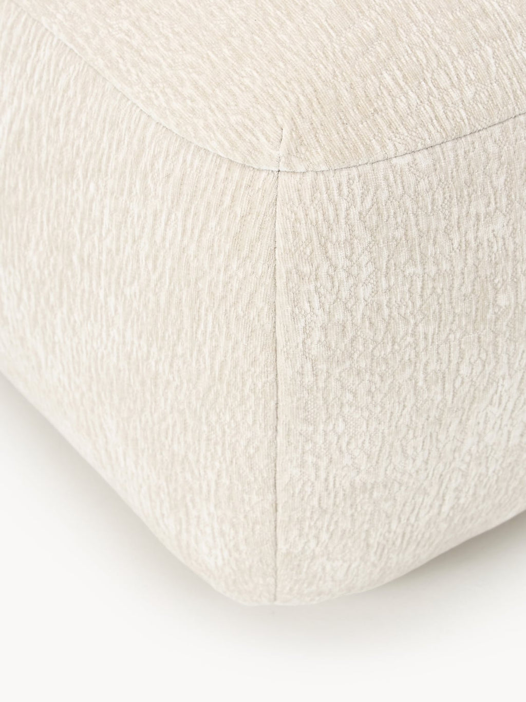 Tayla Sofa Ottoman — Off-White