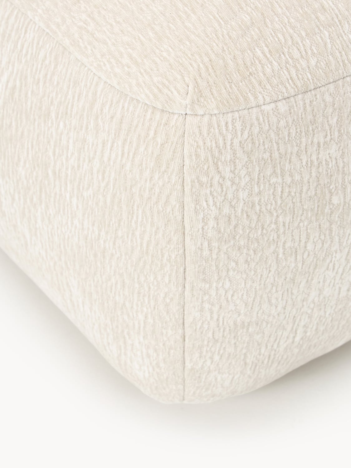 Tayla Sofa Ottoman — Off-White