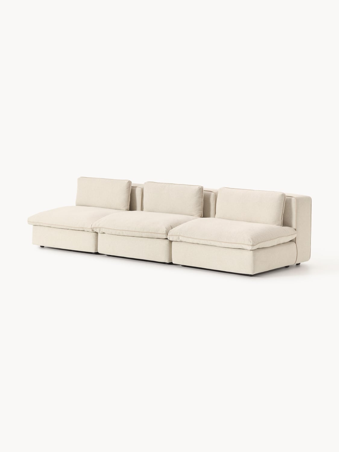 Felix Modular Sofa (3-seater) — Blush
