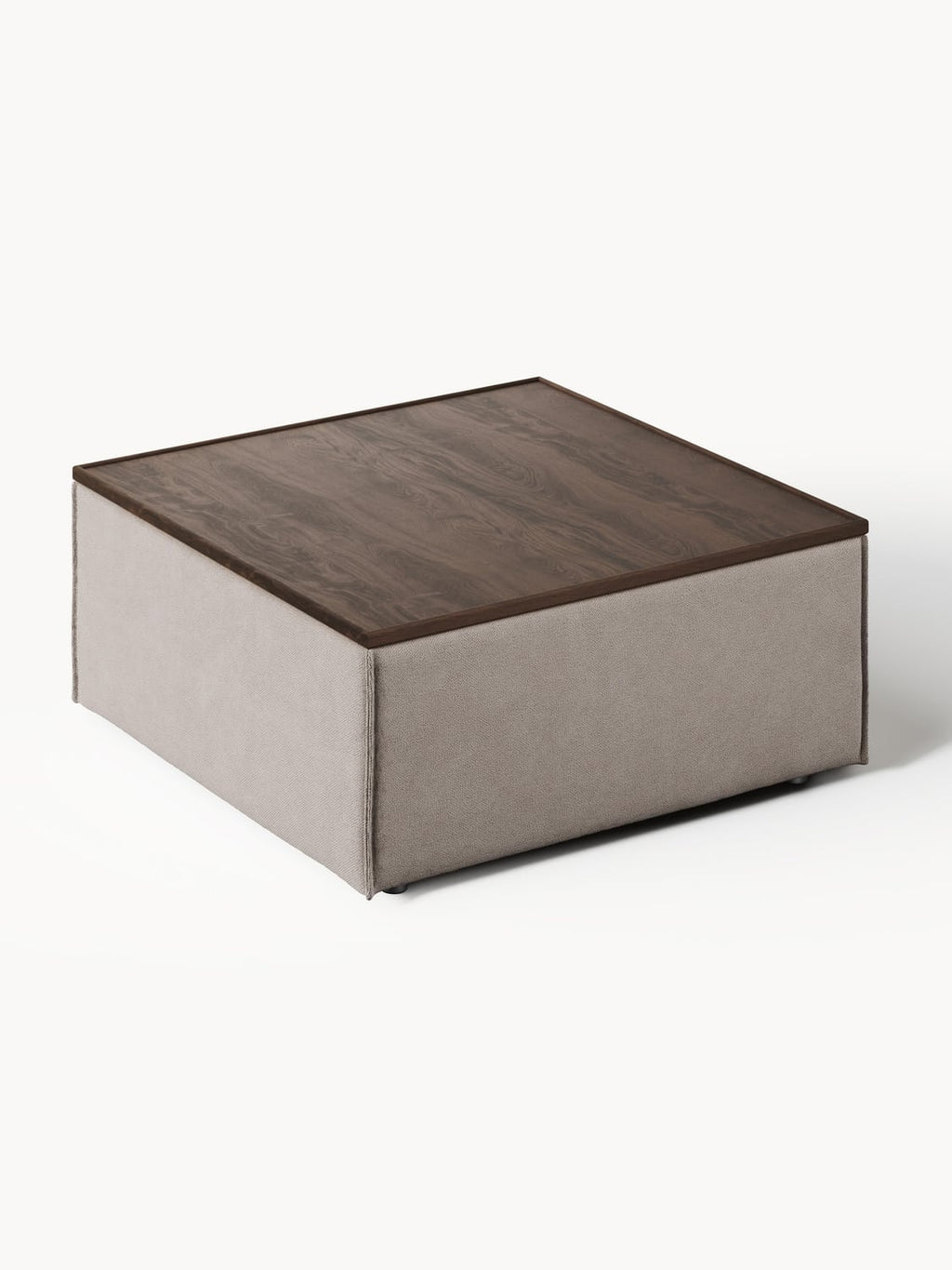 Lennon Sofa Ottoman with Storage — Mushroom