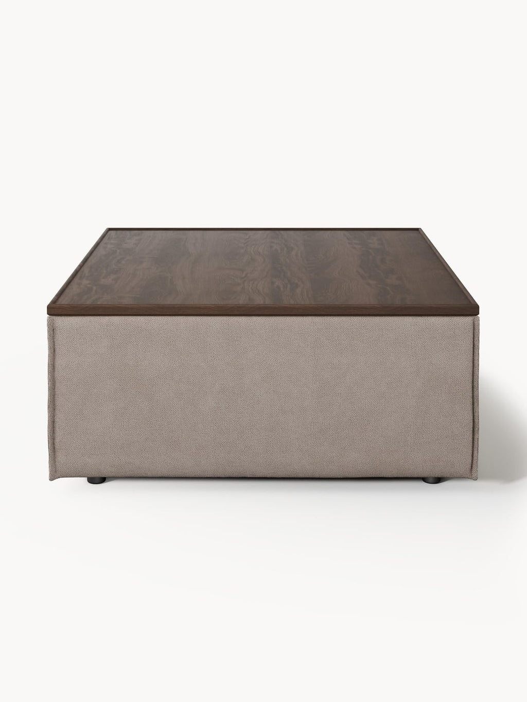 Lennon Sofa Ottoman with Storage — Mushroom