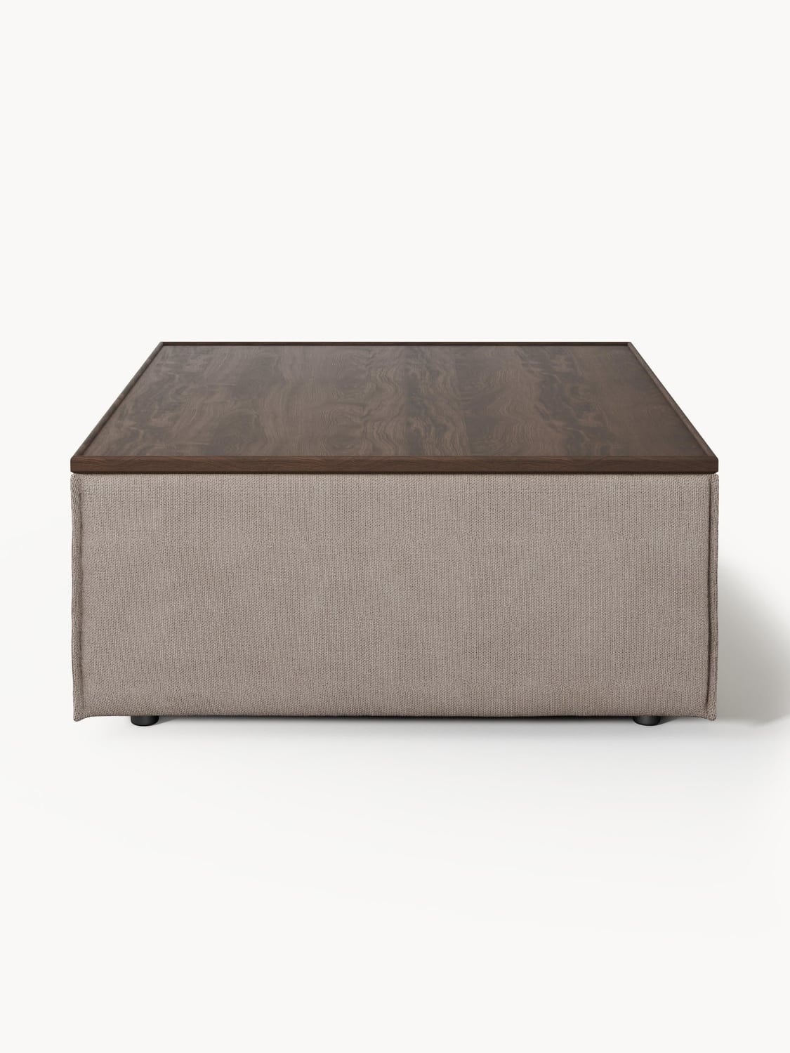 Lennon Sofa Ottoman with Storage — Mushroom