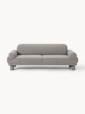 Lilo Bouclé Sofa (3-seater) — Grey