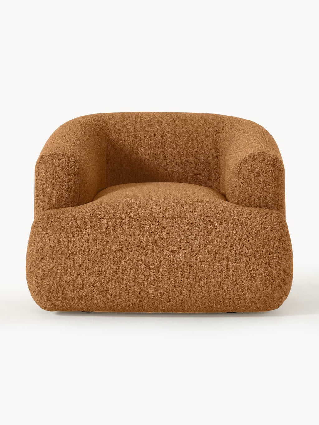 Sofia Bouclé Armchair — Cognac